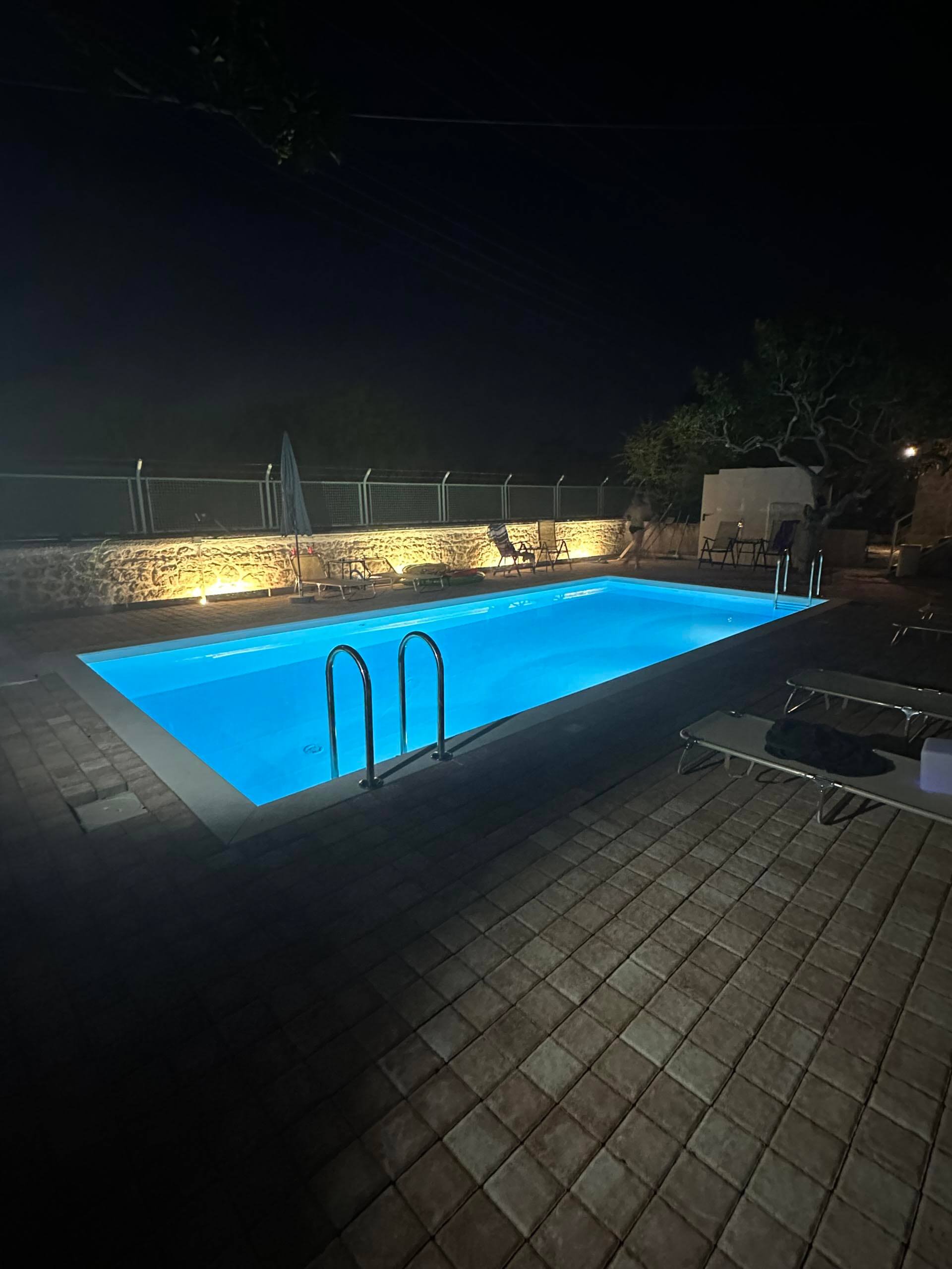 solmar aegina rental villa with pool
